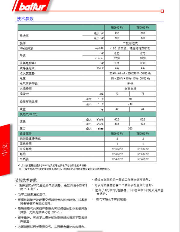 TBG45PV-60PV